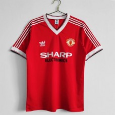 Manchester United 82/83 Home Red Soccer Jersey